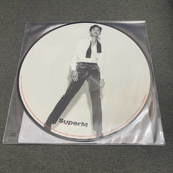 SuperM The First Mini Album Vinyl Record Lucas Picture Version - Picture 1 of 4